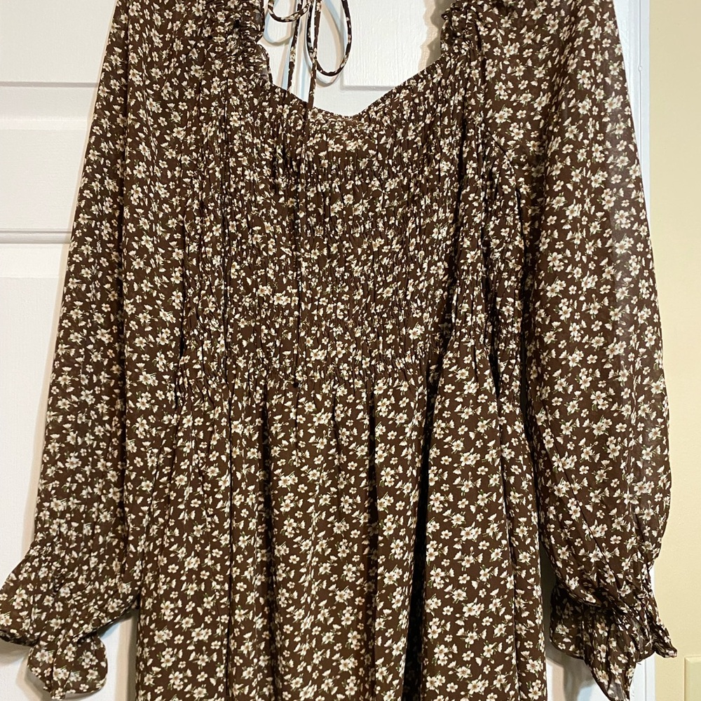Lucy Paris Top, lined, size XL, New with tags